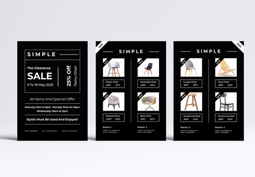 Interior Flyer Brochure