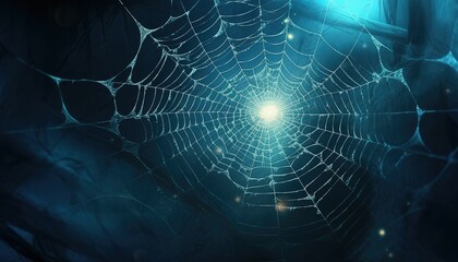 creepy spider webs halloween