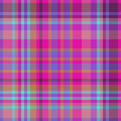 Textile check seamless of texture background pattern with a tartan fabric vector plaid.