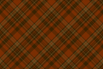 Seamless pattern of scottish tartan plaid. Repeatable background with check fabric texture. Vector backdrop striped textile print.