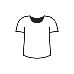 Shirt vector icon. T-Shirt icon. Shirt flat sign design. Shirt symbol pictogram. UX UI icon