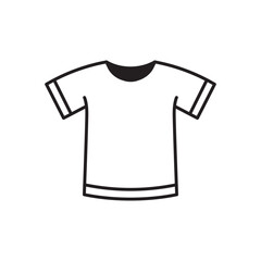 Naklejka premium Shirt vector icon. T-Shirt icon. Shirt flat sign design. Shirt symbol pictogram. UX UI icon