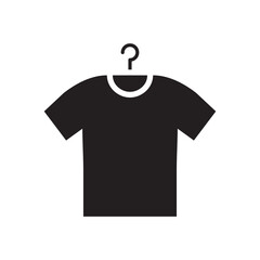 Shirt vector icon. T-Shirt icon. Shirt flat sign design. Shirt symbol pictogram. UX UI icon