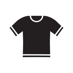 Naklejka premium Shirt vector icon. T-Shirt icon. Shirt flat sign design. Shirt symbol pictogram. UX UI icon