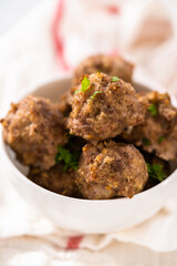 Oven Baked Meatballs