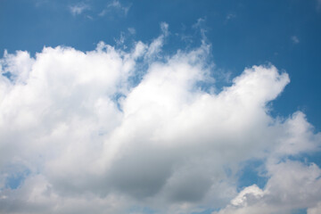 Naklejka na ściany i meble photo of carah sky with clouds