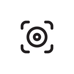 Web camera vector icon. Web camera flat sign design. Web camera symbol pictogram. UX UI icon