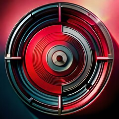 Fototapeta premium target with arrow. 