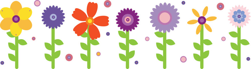 Beautiful romantic collection of flowers, with leaves, flower arrangements. For the design.