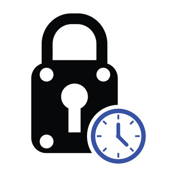 Timer Lock Icon