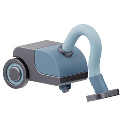 Obraz premium Vacuum Cleaner Electronic Appliances 3D Illustration