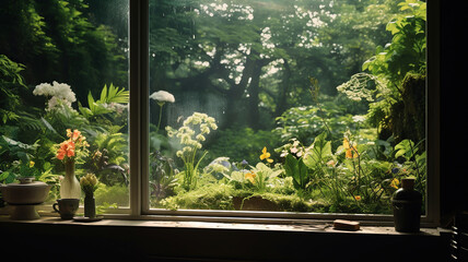 Window Blooms. Bringing Refreshing Natural Beauty Indoors