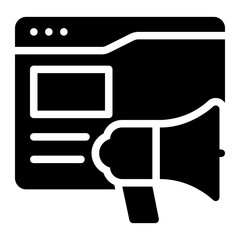 web glyph icon