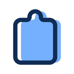 cutting board filled line icon