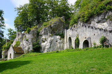 Burgruine Scharzfels bei Scharzfeld im Harz