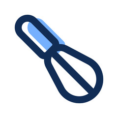 mixing bowl filled line icon