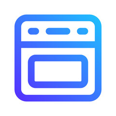oven gradient icon