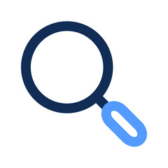 frying pan outline color icon