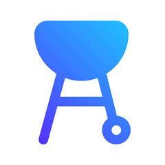 grill gradient fill icon