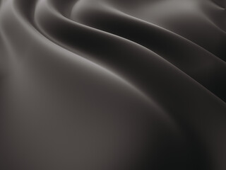 Black satin silk, elegant fabric for backgrounds