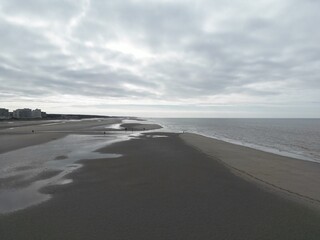 drone plage hardelot et ville
