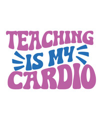 Teacher Vector, Elements and Craft Design.