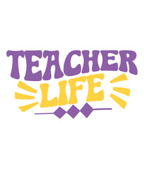 Teacher Vector, Elements and Craft Design.