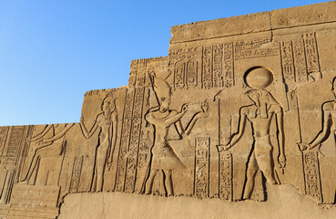 Kom Ombo temple in Aswan, Egypt 