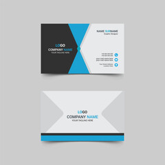Vector Abstract Professional Business Card Design Template