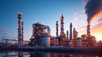 oil and gas refinery plant or petrochemical sector, with generative ai