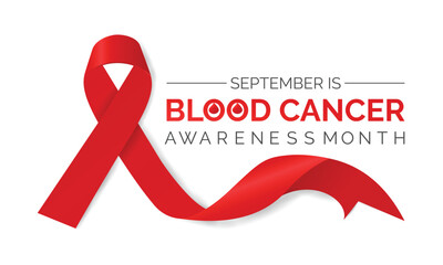 Blood Cancer awareness month .Banner and poster design. Vector art.