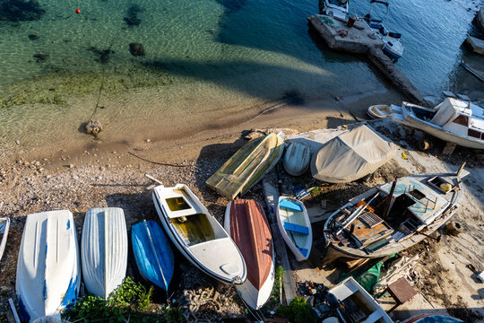 Boat Shipyard in Dubrovnik Croatia