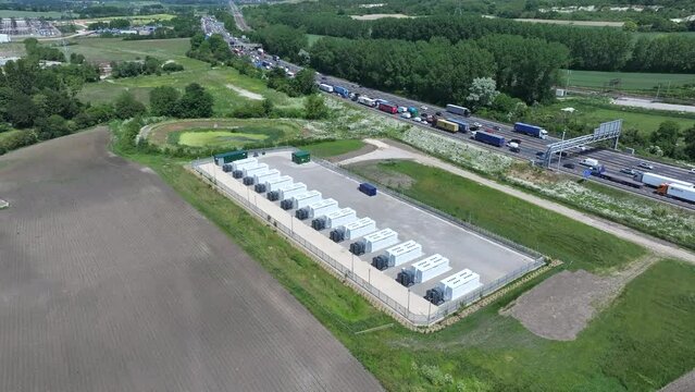 Lithium Ion Mega Pack Energy Storage System