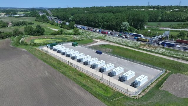 Lithium Ion Mega Pack Energy Storage System