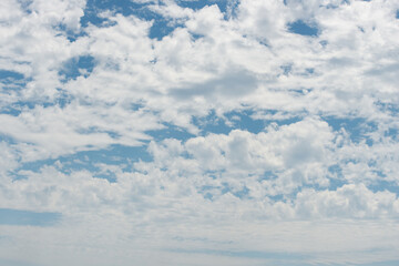 blue sky with clouds