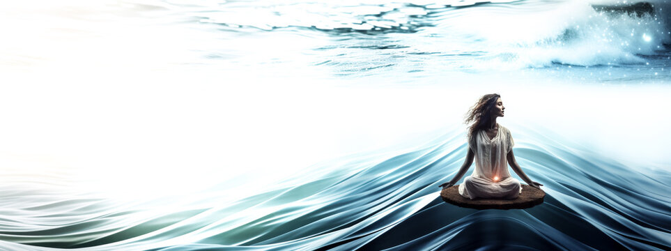 He focuses on his inner self, radiating wellness and mindfulness.