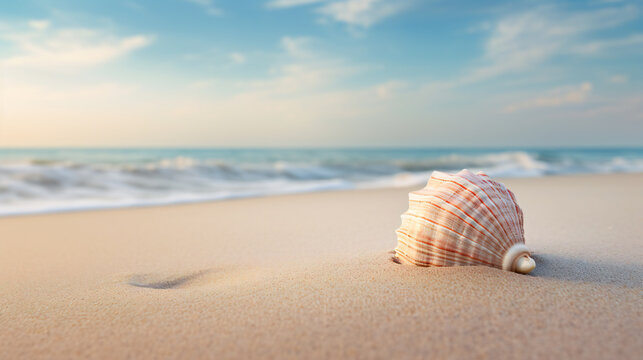shell on the beach
