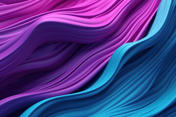 Abstract Wavy Motion Background Ai generative