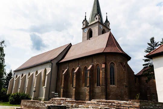 The Fortress Church or the Big Church. The medieval fortress of Targu Mures, Romania.