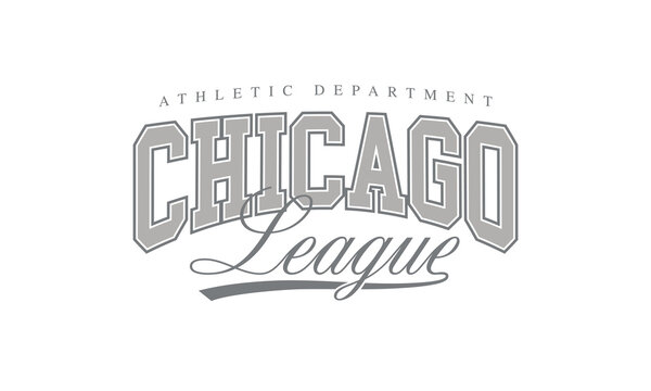 Vector artwork in varsity vintage style. Texture is removable.