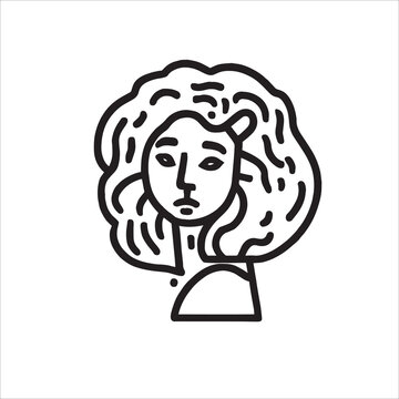 With the grace of a lioness and the heart of a Leo, this vector doodle depicts a powerful girl adorned with a majestic lion's mane. Radiate strength and confidence. Illustration of leo star sign.