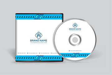 Corporate blue  CD cover design