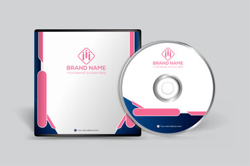 Abstract CD cover template