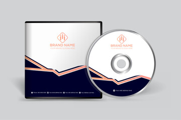 Abstract CD cover template