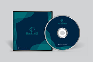 corporate identity template with cd