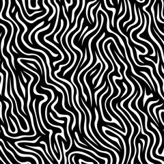 Black and white scribble pattern
