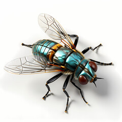 Fly Isolated on White