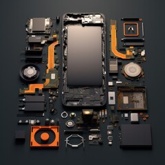 Fototapeta premium phone body
