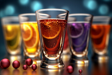 glass of champagne generative AI