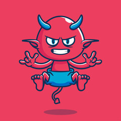 Cute Devil Character